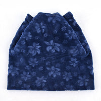 Cat ear knitted hat