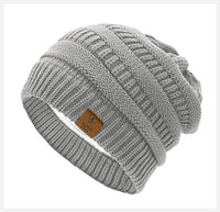 Hot Selling Five-pointed Star Woolen Knitted Hat Women Outdoor Warm Hood