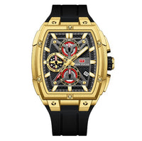 Watch Men's Arc Mirror Multi-layer Hollow