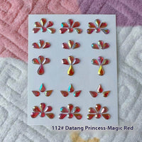 Comes With Sticky Pearl Stick-on Crystals Transparent Photo Shoot