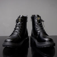 Trendy Locomotive Net Red Boots