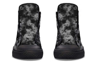 Printed Couple High Top Canvas Shoes