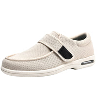 Elderly With Velcro Closure And Wide Opening Square-dancing Shoes For Moms
