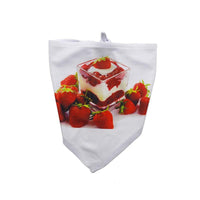 Pet saliva towel blank heat transfer printing triangle towel