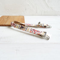MUTTCO brown ethnic adjustable pet collar