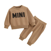Cross-border Infant Neutral Men And Women Three-color Long Sleeve Embroidered Long-sleeve Suit