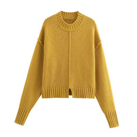New Fall Women's Clothing Stylish Simple And Versatile Knitwear