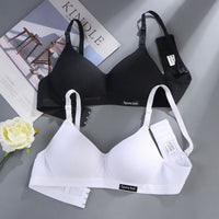 Pure Cotton Girl Comfortable Seamless Underwear Without Steel Ring