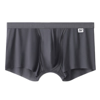 Men's Mesh Underwear Men's Ice Silk Boxer Summer Thin Breathable Boxers Seamless Youth Pants Men