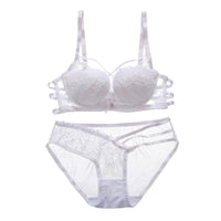 European And American Lace Back Bra Suit