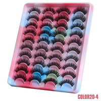 Multi-layer Three-dimensional Artificial Mink Hair Eyelashes Handmade