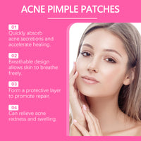 Gentle Cleansing Of Facial Skin Acne Patch