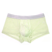 Men's Mid-waist Nylon Jacquard Ice Silk Underwear