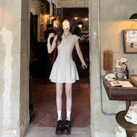 Figure-flattering Skirt Dress For Women Sleeveless Summer Shirt Dress
