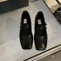 French Evening Style Silver Single-layer Shoes Women New