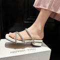 Women's Rhinestone Open Toe Sandals