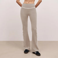 Yoga Pants Nude Feel Fitness Exercise Bell-bottom Pants