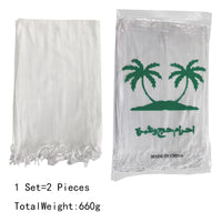 Spot Worship Scarf Pilgrimage Suit Middle East Arab Men's Solid Color Two-piece Set