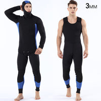 Men's Fashion Split Cold And Warm Outdoor Diving Suit