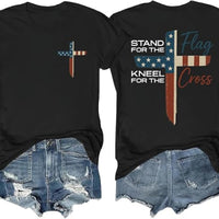 Loose Short Sleeves T-shirt Round Neck