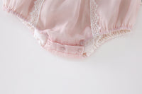 Newborn Small Flying Sleeve Triangle Romper Summer Baby Onesie