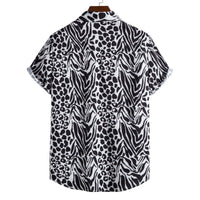 Summer New Plus Size Men's Casual Fashion 3D Digital Printing