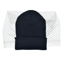 Veil knitted hat warm woolen hat