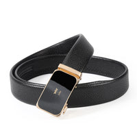 Mens Casual Business Belt Made Of Split Leather