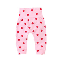 Children's Giraffe Polka Dot Printed Long Sleeve Suit
