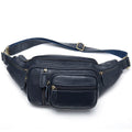 Oil Wax Leather Retro Cowhide Crossbody Chest Bag