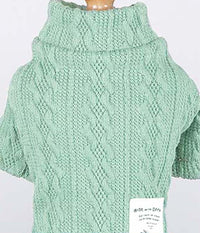 Pure color knitted autumn and winter dog sweater