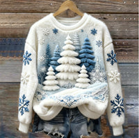 Christmas-themed 3D Digital-print Hoodie