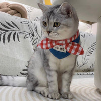 Cat Ins Scarf Saliva Pet Cute Bow
