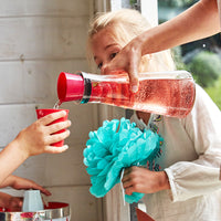 Household large capacity glass cold water bottle