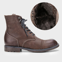 Martin Boots Top Layer Cowhide Suede Tooling