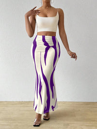 European And American Zebra Pattern Slimming Dress