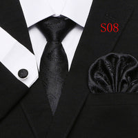 Paisley Series European And American Fashion Tie Three-piece Suit