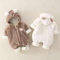 Newborn Thick Fleece Winter Sweater Long Sleeves
