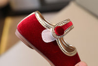 Elegant Sweet Leather Shallow Mouth Classic Style Princess Shoes