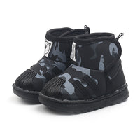 Baby soft bottom toddler snow boots