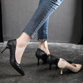 Soft Surface Small Size Two-way Work Stiletto Heel Large Size High Heels