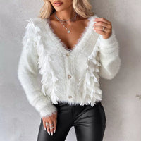 Women's Fashion Striped Contrast Color Turtleneck Sweater