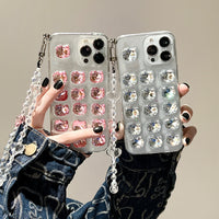Epoxy Crystal Cat Shaped Phone Case
