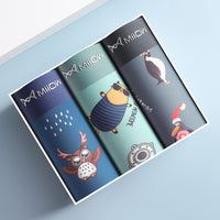 Men's Cotton Antibacterial Crotch Boxers