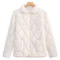Women's Loose-fitting Lightweight Thin Coat Cotton-padded Jacket