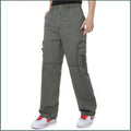 New Cotton Men's Middle-aged Trousers Loose