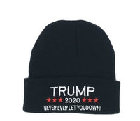 Knitted Embroidered Cotton Hat