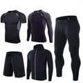 Five-piece quick-drying sports fitness suit