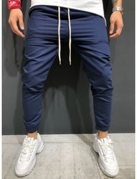 Men's pants woven fabric casual sports jogging Leggings