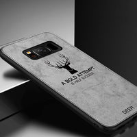 Samsung Elk Cloth Pattern Phone Case